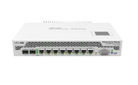 MikroTik CCR1009-7G-1C-1S+PC Маршрутизатор (9-cores, 1Ghz per core), 2GB RAM, 7xGbit LAN, 1x Combo port (1xGbit LAN or SFP), 1x SFP+ cage, RouterOS L6, LCD panel, passive cooling desktop en