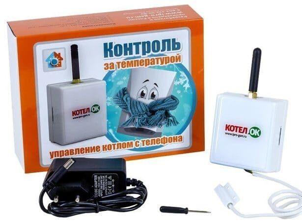 Управляй котлом удаленно: готовый GSM набор "Умный котел.ОК"