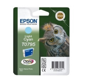EPSON C13T07954010 T0795 светло-голубой повышенной емкости для P50/PX660/PX820/PX830 (cons ink) фото в интернет-магазине Business Service Group