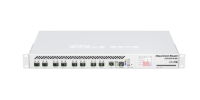 MikroTik CCR1072-1G-8S+ Маршрутизатор (72-cores, 1GHz per core), 16GB RAM, 8xSFP+ cage, 1xGbit LAN, RouterOS L6, 1U rackmount case, two redundant hot plug PSU