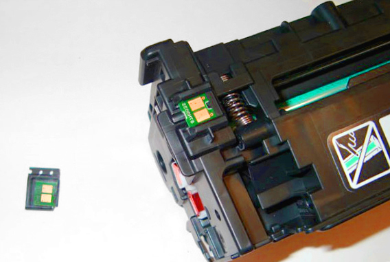 Зачем менять чип на картридже?
