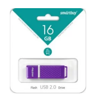 Smartbuy USB Drive 16Gb Quartz series Violet SB16GBQZ-V