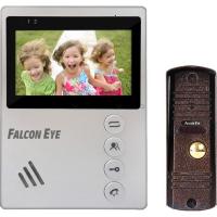 Falcon Eye KIT- Vista Комплект. Видеодомофон: дисплей 4" TFT;  механические кнопки; подключение до 2-х вызывных панелей; OSD меню; питание AC 220В (встроенный БП)