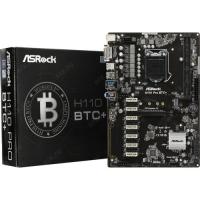ASRock H110 PRO BTC+  RTL {LGA 1151, Intel H110, DDR4, 4x SATA 6Gb/s, кабель SATA х2}