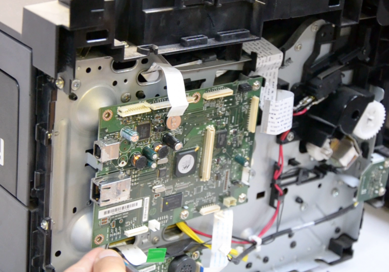 Замена платы форматера в МФУ "HP LJ pro 400 MFP M425dn"