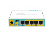 MikroTik RB750UPr2 hEX PoE lite Маршрутизатор 5-портовый 100-Мбитный  с поддержкой PoE на 4-х портах 5x Ethernet, раздача PoE, 650 МГц ЦП, 64 МБ