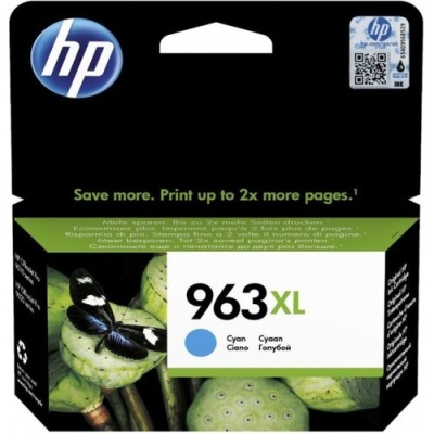 HP 3JA27AE Картридж струйный  963 голубой (1600 стр.) {HP OfficeJet Pro 901x/902x/HP} фото в интернет-магазине Business Service Group